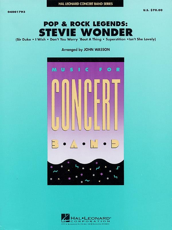 Pop & Rock Legends Stevie Wonder